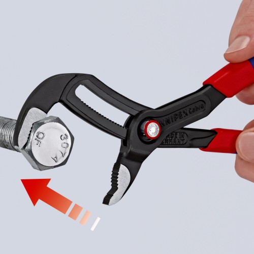 Knipex Tenaza pico loro COBRA® QuickSet -  con mangos recubiertos de plástico