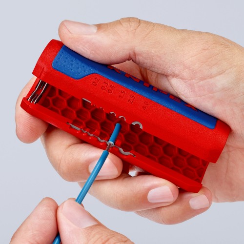 Knipex Cortatubos TWISTCUT® con pelacables 100 mm