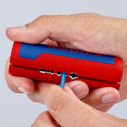 Knipex Cortatubos TWISTCUT® con pelacables 100 mm