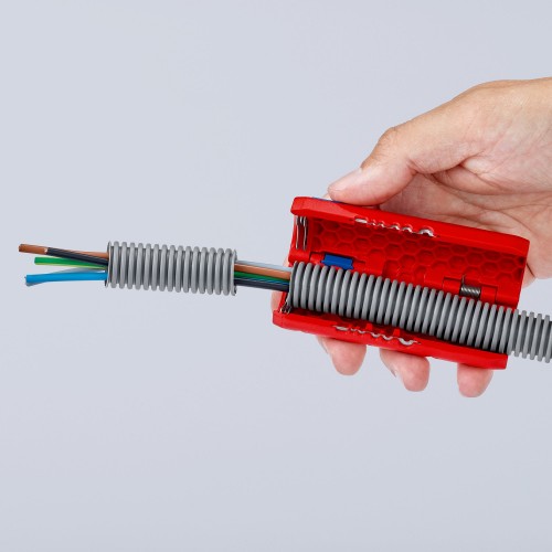 Knipex Cortatubos TWISTCUT® con pelacables 100 mm