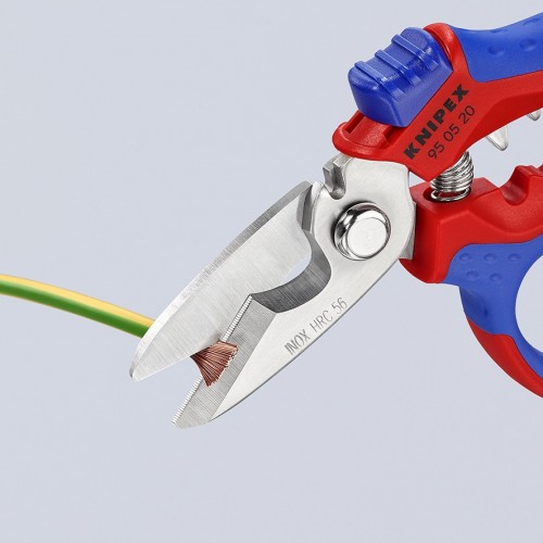 Knipex Tijeras de electricista 95 05 20 SB 160 mm