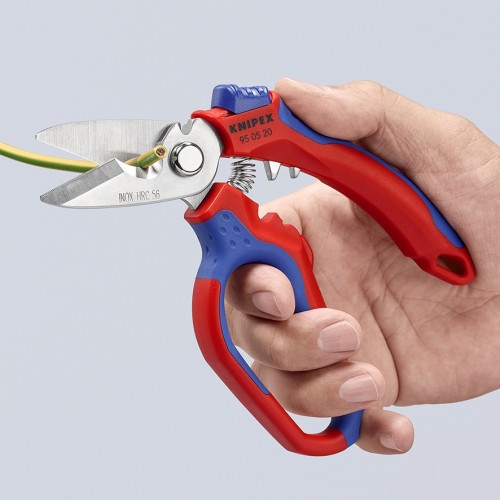 Knipex Tijeras de electricista 95 05 20 SB 160 mm