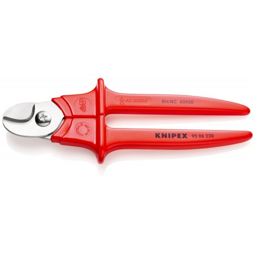 Knipex Alicate cortacables con mangos aislados por inmersión 230 mm