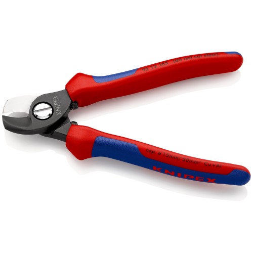 Knipex Alicates cortacables - con mangos bicomponentes 165 mm