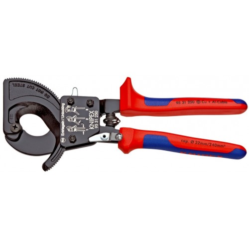 Knipex Cortacables de carraca 250 mm