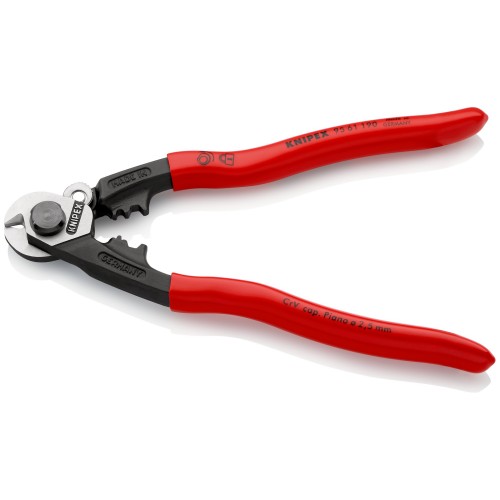 Knipex Cortacables para cable trenzado 190 mm