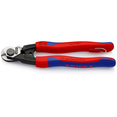 Knipex Alicate cortacables para cable trenzado anticaída 190 mm