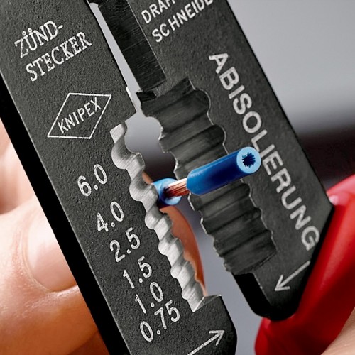 Knipex Alicate para entallar terminales 230 mm