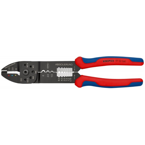 Knipex Alicate para entallar terminales 240 mm