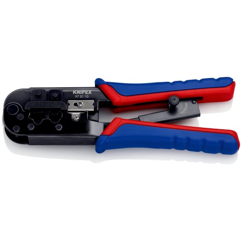 Knipex Crimpadora para terminales Western (RJ) 190 mm