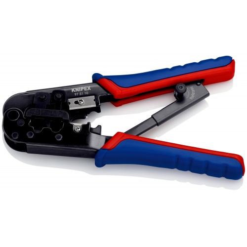 Knipex Crimpadora para terminales Western (RJ) 190 mm