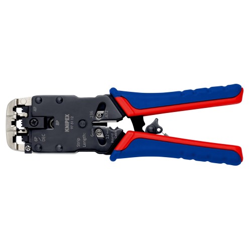 Knipex Crimpadora para terminales Western (RJ) 200 mm
