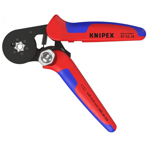 Knipex Crimpadora autoajustable para punteras huecas 180 mm