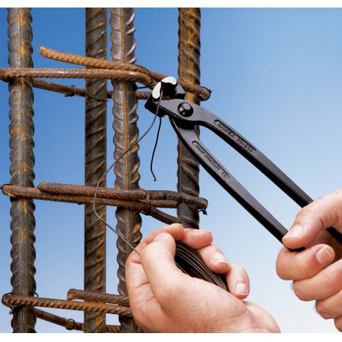 Knipex Tenaza rusa -  con mangos recubiertos de plástico 200 mm