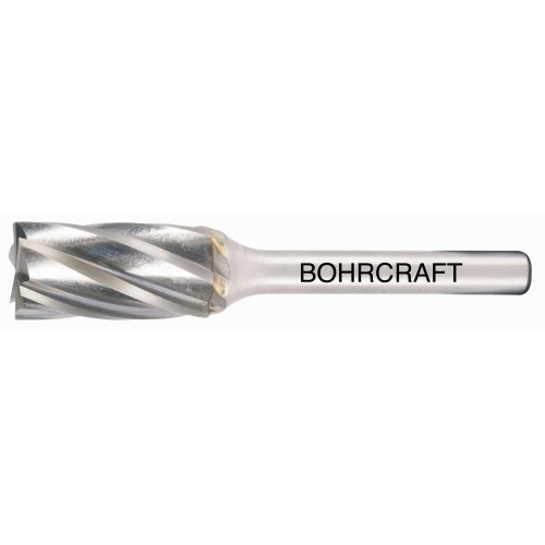 Bohrcraft Fresa rotativa MD Z-ALU forma B cil. corte frontal // 6,0 mm mango 3 mm