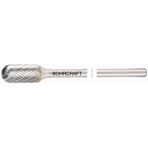 Bohrcraft Fresa rotativa larga MD forma C redonda // 8,0 x170 mm