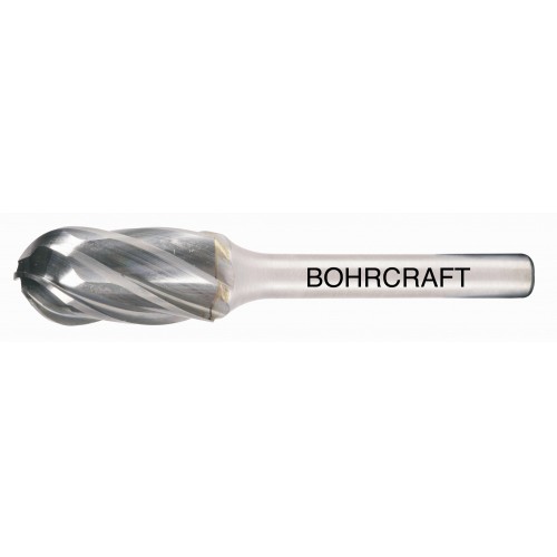 Bohrcraft Fresa rotativa MD Z-ALU forma C redonda // 12,0 mm