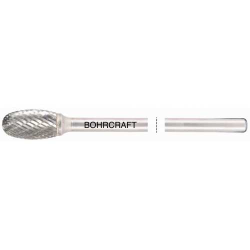 Bohrcraft Fresa rotativa larga MD forma E Gota // 10,0 x170 mm