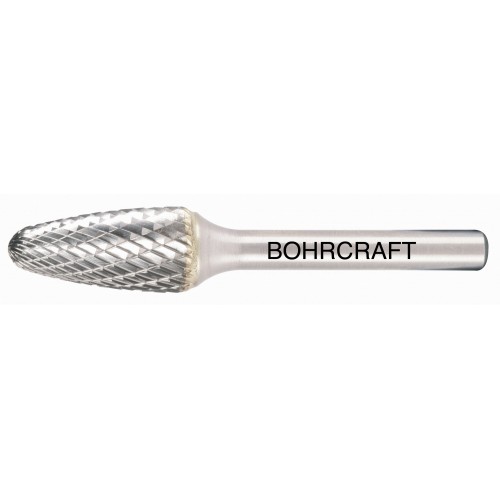 Bohrcraft Fresa rotativa MD forma F árbol // 6,0 mm