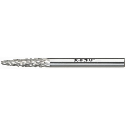 Bohrcraft Fresa rotativa MD forma F árbol // 3,0 mm mango 3mm