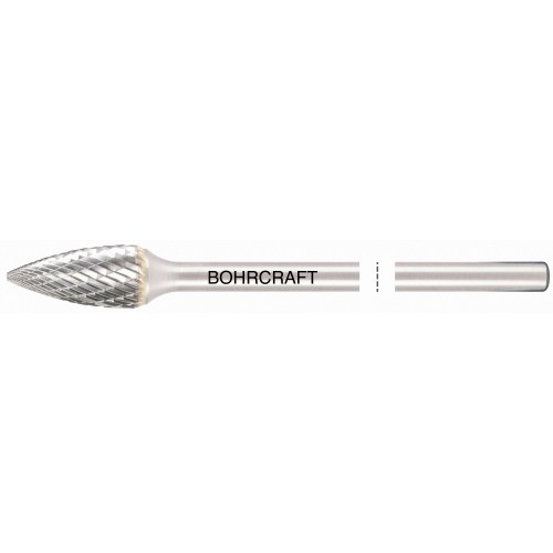 Bohrcraft Fresa rotativa larga MD forma G obús // 12,0 x175 mm