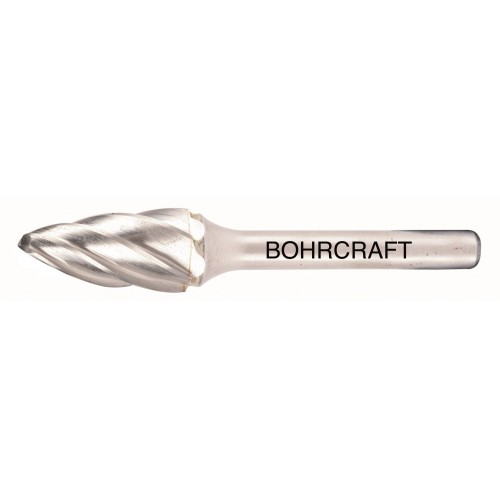 Bohrcraft Fresa rotativa MD Z-ALU forma G obús // 6,0 mm mango 3 mm