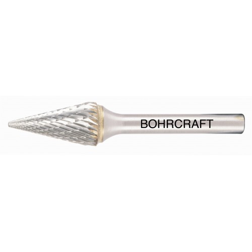 Bohrcraft Fresa rotativa MD forma M cónica en punto // 10,0 mm