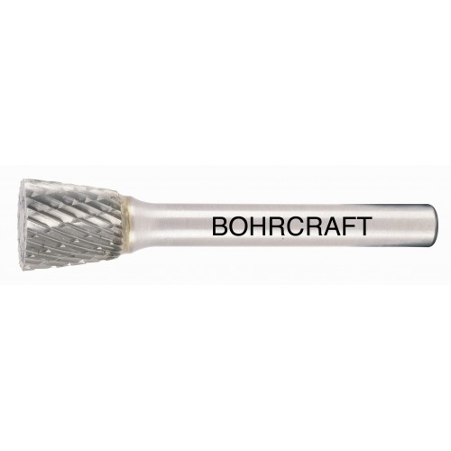 Bohrcraft Fresa rotativa MD forma N ángulo // 3,0 mm mango 3mm