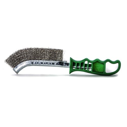 Lessmann Cepillo de mano mango de plastico alambre inox. 056501