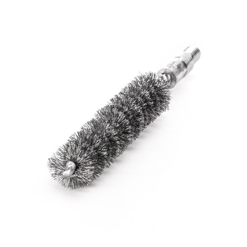 Lessmann Cepillo limpiatubos alambre acero con casquillo roscado 500310