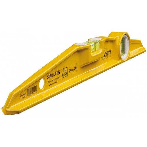 Stabila Nivel de burbuja modelo 81 SM, 40 cm