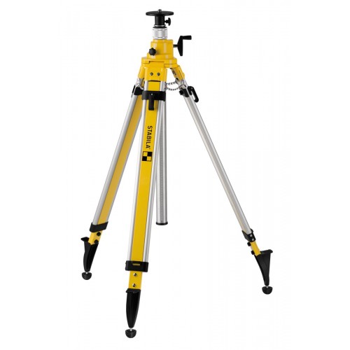 Stabila Trípode para construcción con columna de elevación BST-K-XL, 118-300 cm