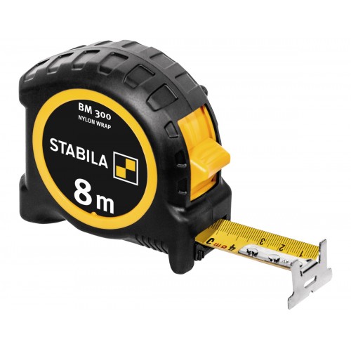 Stabila Flexómetro BM 300, 8 m, escala métrica