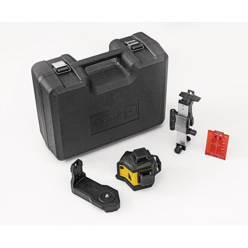 Stabila Láser multi-línea LAX 600, sistema de 12 V, set de 5 piezas, sin batería ni cargador