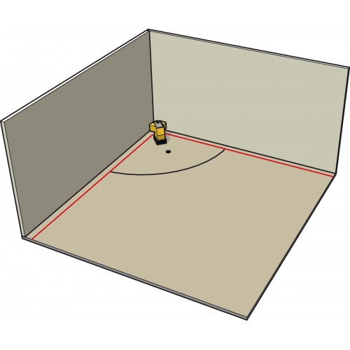 Stabila Láser de lineas para suelos FLS 90