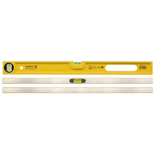 Stabila Nivel de burbuja fundición rectangular Serie 82 S