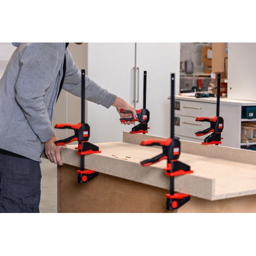 Bessey Tornillo de apriete monomanual con mango giratorio 360°
