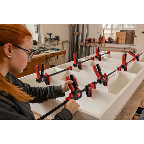 Bessey Tornillo de apriete monomanual con mango giratorio 360°
