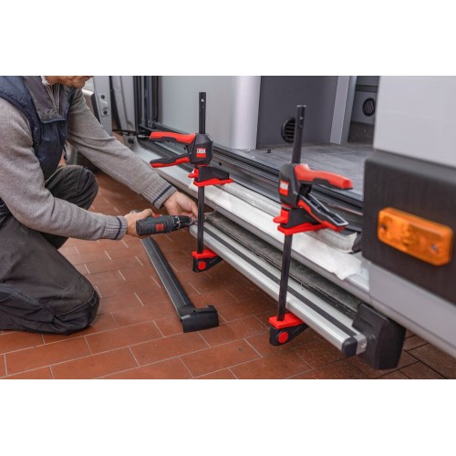 Bessey Tornillo de apriete monomanual con mango giratorio 360°