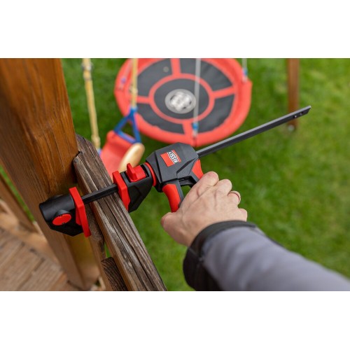 Bessey Tornillo de apriete monomanual con mango giratorio 360°