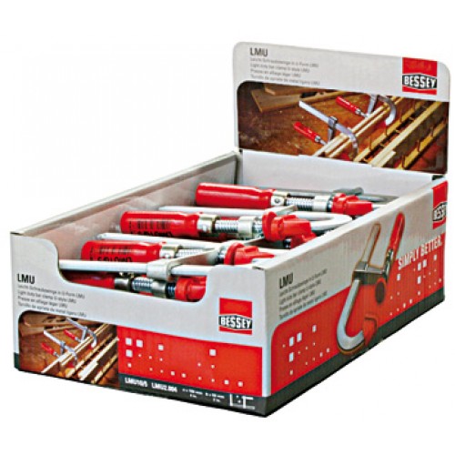 Bessey Tornillo de apriete para marquetería LMU 100 mm