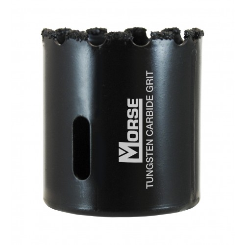 Morse Corona perforadora con polvo de carburo tungsteno 1 5/8