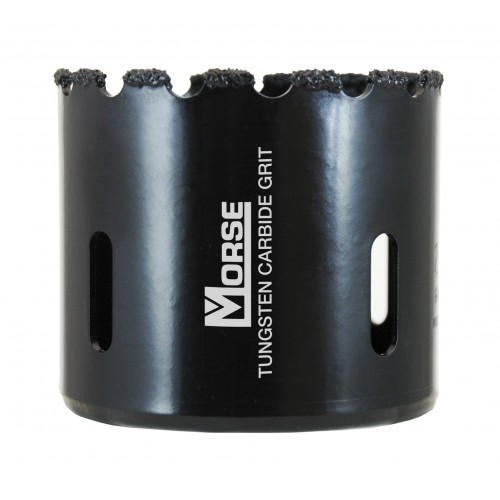 Morse Corona perforadora con polvo de carburo tungsteno 2 5/8