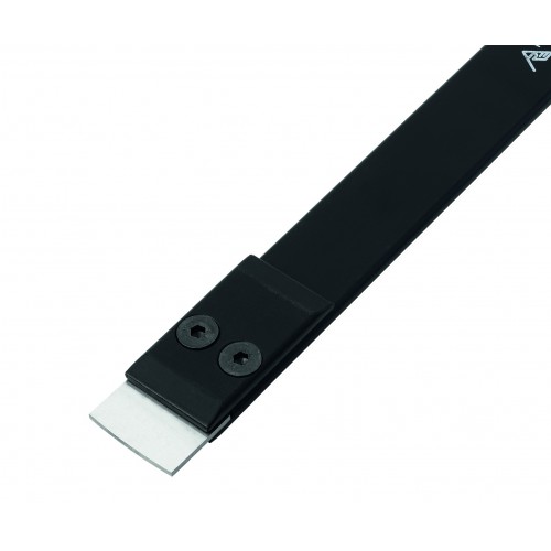 Rennsteig Rasqueta plana con plaquita de carburo tungsteno intercambiable 300x20x5mm