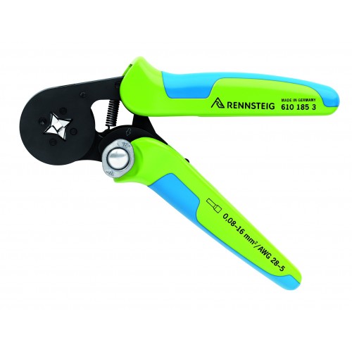 Rennsteig Crimpadora autoajustable para punteras huecas desde 0,08 hasta 16 mm2
