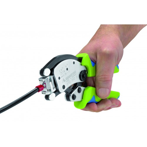 Rennsteig Crimpadora autoajustable para punteras huecas Twistor 16 desde 0,14 hasta 16 mm2