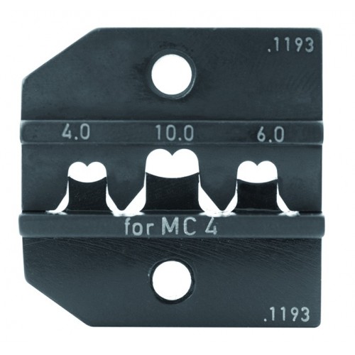 Rennsteig Mordazas intercambiables para terminales solares MC4 (multi-contact)