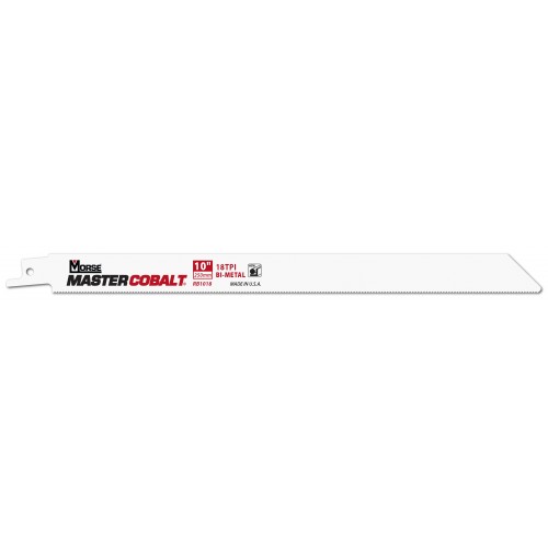Morse Sierras de sable para metal MASTER COBALT 10" 035 18T 5PK