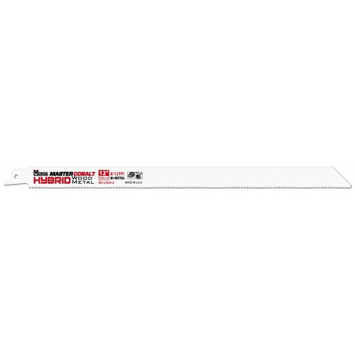 Morse Sierras de sable para metal MASTER COBALT Hybrid 12"050 8/12T 5PK