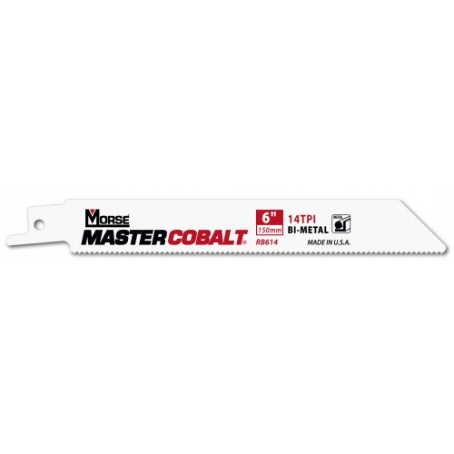 Morse Sierras de sable para metal MASTER COBALT 6" 035 14T 5PK